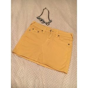 True Religion Jean Skirt